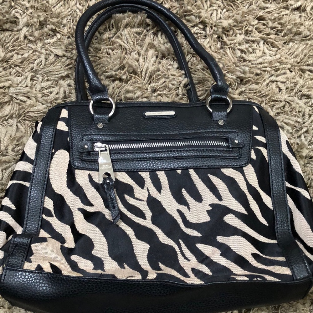 Dana Buchanan zebra purse